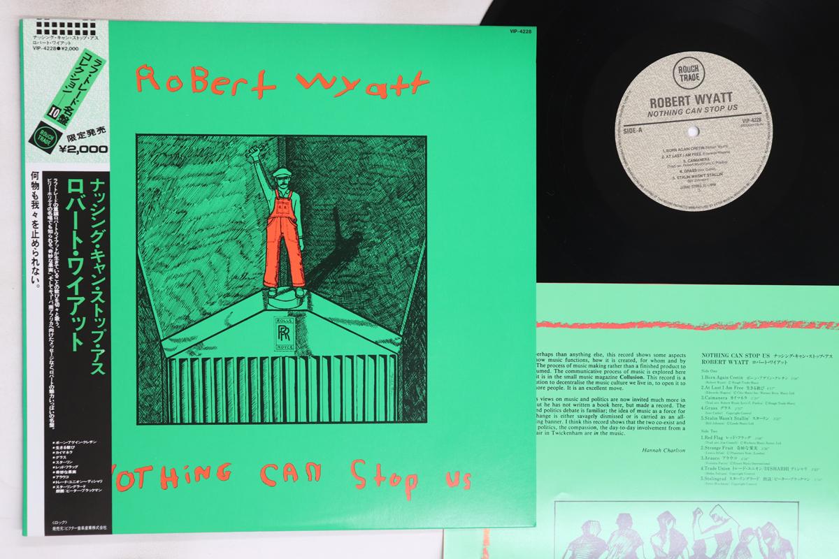 

LP Record ROBERT WYATT - Nothing Can Stop Us VIP4228 ROUGH TRADE 1987 Japan Obi Rock Used