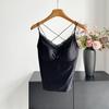 Versatile Lace Satin V-Neck Camisole Bra – Spring/Summer