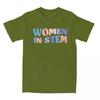 Women In STEM Science T Shirt Merch for Men Women  Funny Female Scientist Tees Short Sleeve Clothes Gift Idea