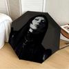 1pc Lady Gaga Automatic Folding Umbrella, Portable Collapsible Design, Casual Outdoor Accessory L1202039