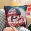 Singer A-Ariana-G-Grande Pillow Case Square Pillow Bedroom Sofa Leisure Comfort Cushion Car Living Room Home Decoration
