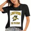 Lightning Energy Unisex Cotton T Shirt, Premium Cotton Graphic Print, Durable, Casual And Fashionable. Feel The Energy And Show Your Support With This