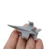 5PCS Military Model Kits 1/2000-1/350 F-18E Super Hornet Carrier-Based Attack Aircraft with Folding Wings (1/2000 (7mm))