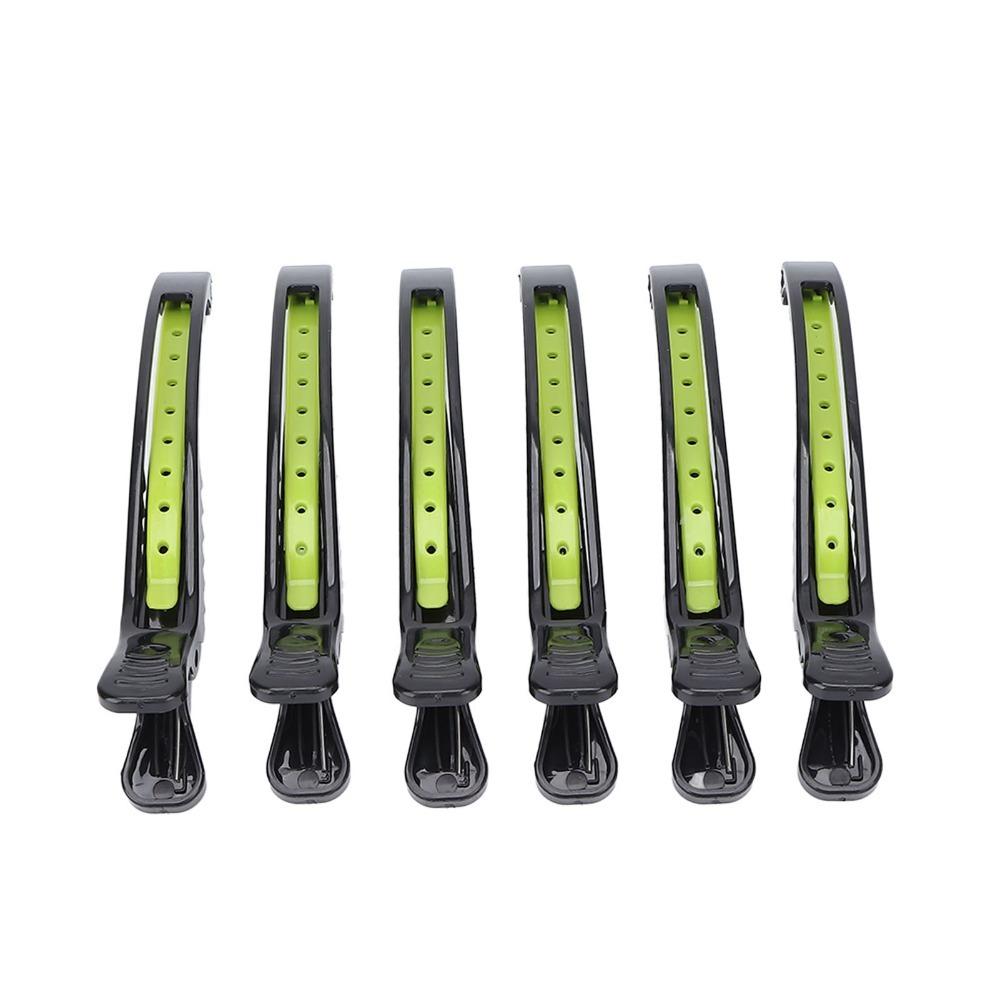 6 PCS Lightweight Sectioning Hair Clip Non Slip Salon Hair Clip Styling Tool Hair Clamp Home Salon