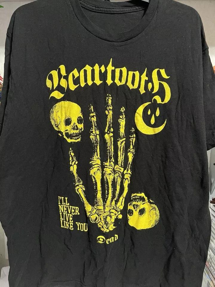 SALE Vtg Beartooth Band World Tour Cotton Black Shirt For Men All Size Unisex T-Shirt S