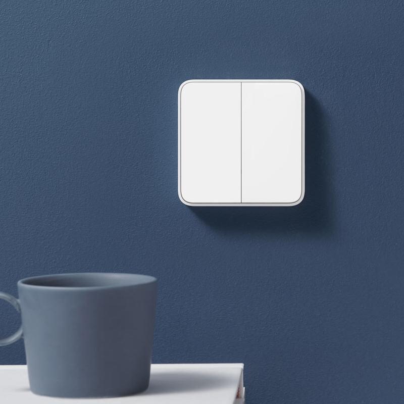 

Новый умный настенный переключатель Xiaomi Mijia, версия Live Line, настенный переключатель, обновление OTA, Smart Linkage работает с mihome