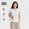 BENLAI Women's Cooling Sun Protection Crew Neck Athletic T-Shirt