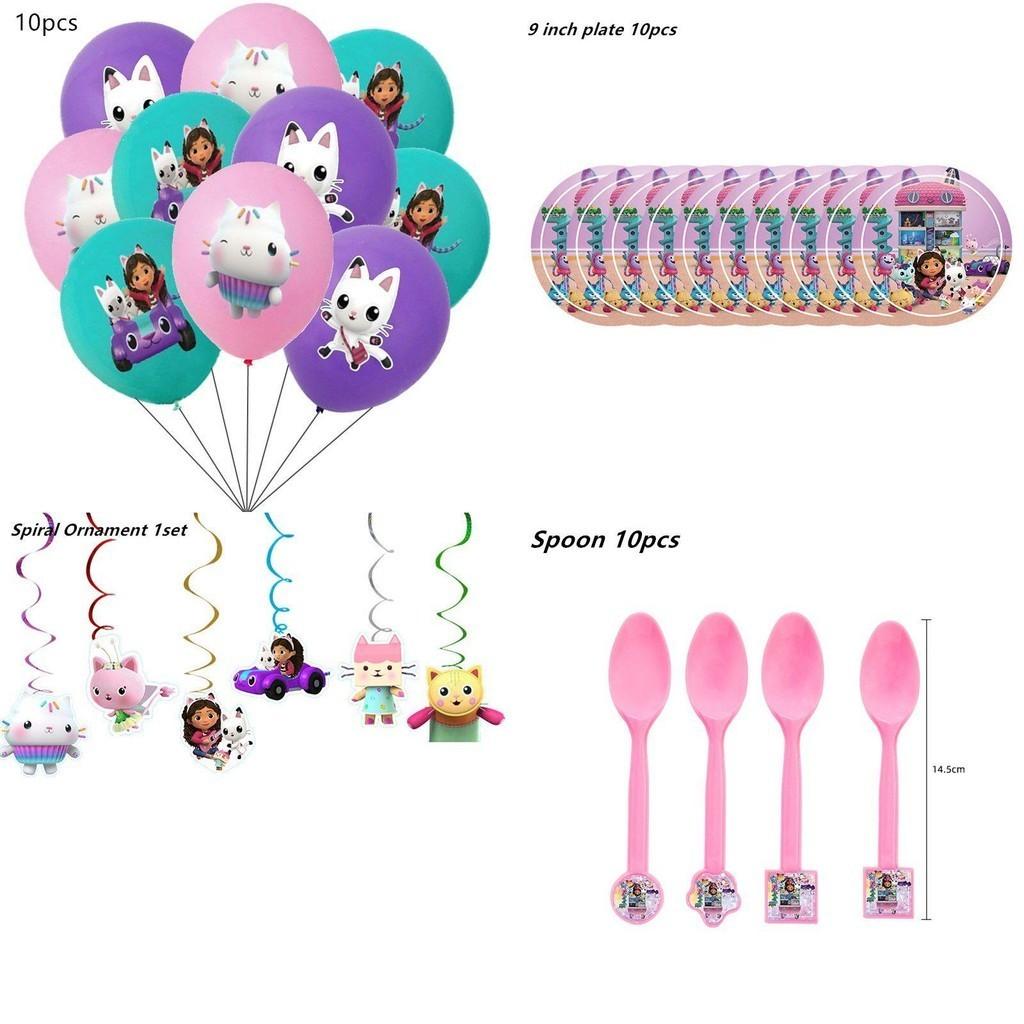 Gabby's Dollhouse Game Themed Party Supplies Perfect For Birthday And Pajama Parties