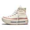 Converse Chuck Taylor All Star Lift Double Stack Egret Comfortable Durable Canvas Shoes Unisex Sneakers Beige A16719C
