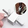 Stainless Steel Safety Door Lock Self-Defense Anti Theft Security Buckle Lock Portable Easy To Install Door Stopper Lock Hotel
