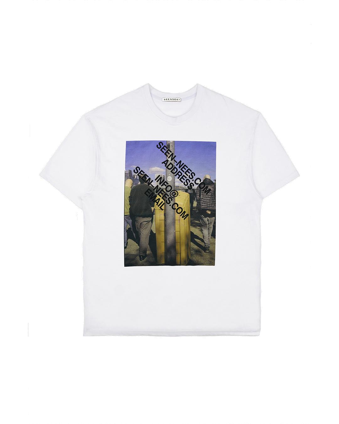 Seen Photo Contact Logo White T-Shirts (People) White/M