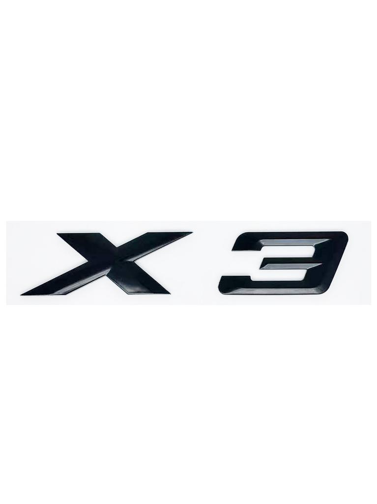 3D ABS Letter Badges for Trunk Emblem Suitable for BMW X3 Models E83 F25 G01 As Well As XDrive 20i 28i 30i 35i 20d 30d SDrive20i Pf2
