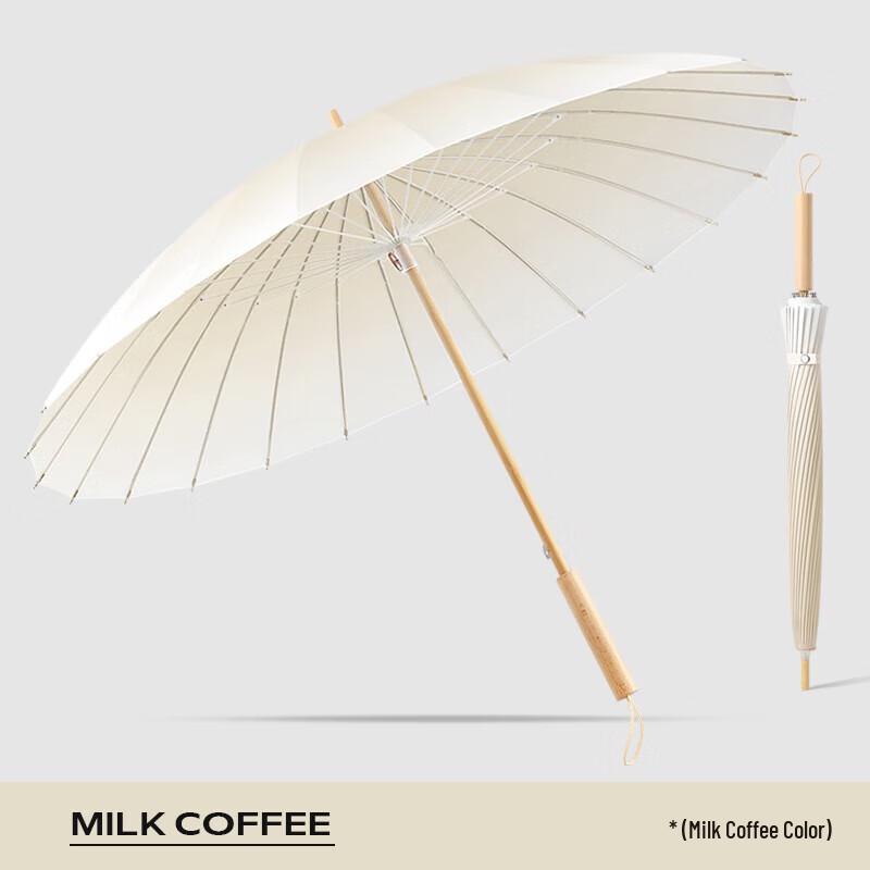 MAYDU Long Handle Gradient Umbrella