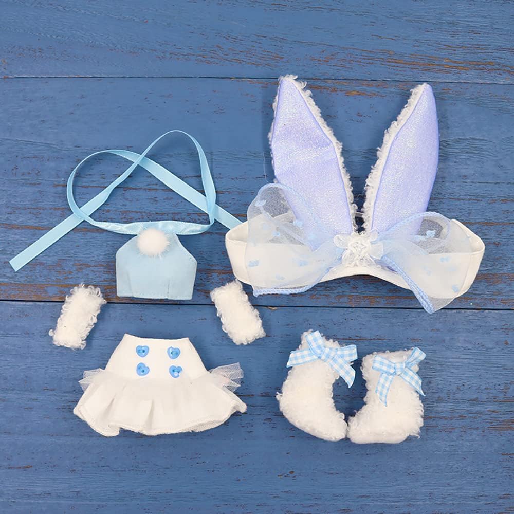 ICY Fortune Days Doll Clothing Set for 1/6 Scale Dolls Dress and Accessories Compatible with Blythe, Obitsu, Licca, Pullip Dolls