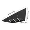 2pcs Rear Window Louvers Car Rear Window Blinds Side Tuyere Louvers Vent Replacement for   Focus ST RS MK3 Hatchback
