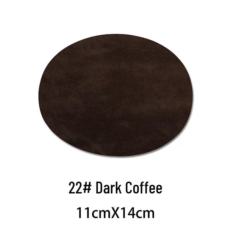 Universal Suede Oval Iron-On Elbow & Knee Patch Sticker for Jackets & Sweaters