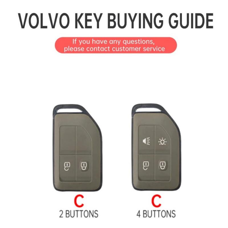 Zinc Alloy Car Key Case Shell Cover Holder for Volvo FH16 RC FM EVRO 6 Fh CARGO 555 FM Heavy Truck Protection Shell Accessories