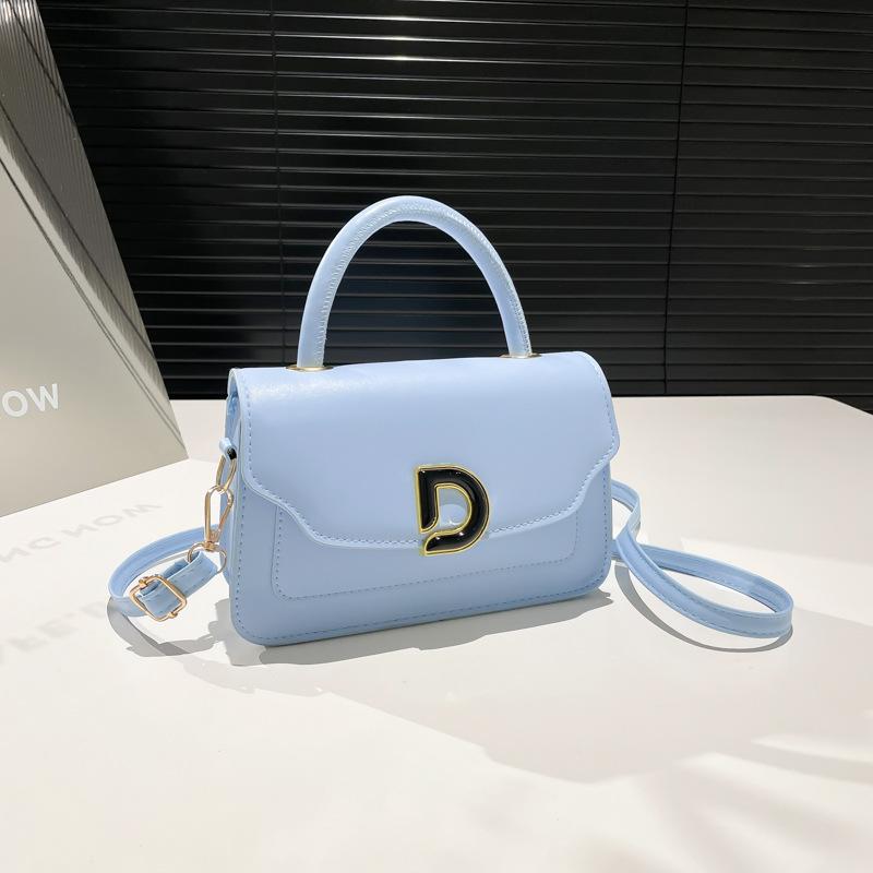 Alphabet fashion premium texture bag new retro fashion portable shoulder messenger bag