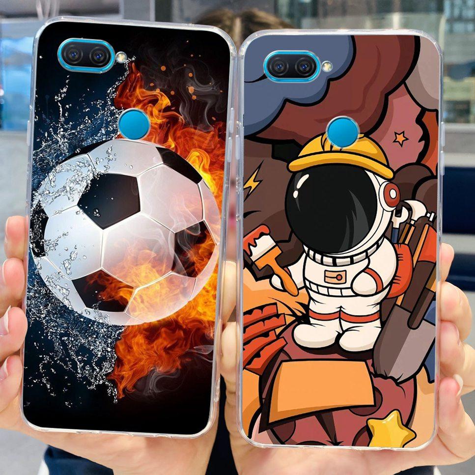 Case For Oppo A12 6.22" Cute Cartoon Dinosaur TPU Soft Silicone Clear Cover For Oppo A12 A 12 CPH2083 Phone Case Funda Bumper