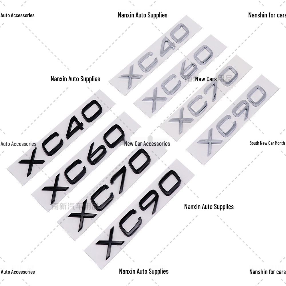 Volvo XC Series Trunk Emblem: XC60, XC90, XC40 Rear Tail Sticker