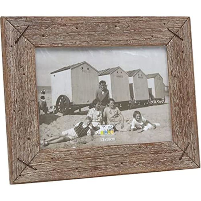Cadre photo - DEKNUDT FRAMES - S67TV1 - Bois massif - 13x18 cm - Multicolore
