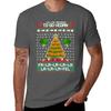Vegan Ugly Christmas Sweater Tshirt Athletic Quick Dry Tshirt For Unisex