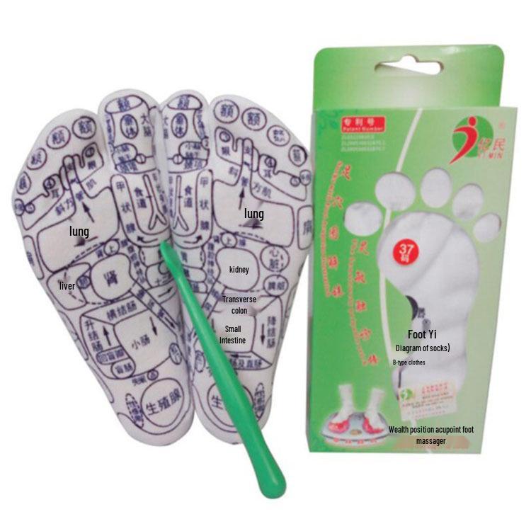 Foot Therapy Acupoint Massage Socks - Health and Meridian Care 42