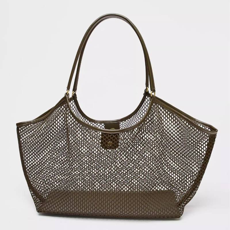Girl Boss Nylon Large Capacity Retro Tote Bag For Daily Commuting And Casual Use