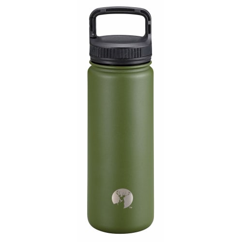 Captain Stag (CAPTAIN STAG) Sports Bottle, Direct Drinking Double Stainless Steel Bottle with Vacuum Insulation, Hot and Cold Insulation, HD Carabiner