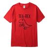 Summer Men T-shirt Top Quality 100% Cotton Tshirt  Funny Dinosaur Design Printing  Men Tshirt Cool Tshirts Male Tees Oversized