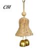 Hand-woven Bird Toy Rattan Woven Parrot Toy, Bell Chew Chewing with Bells or Balls, Cage Accessories for Cockatiels Budgies Small Medium Parrots