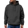 Men's Japanese Hoodie American Solid Color Long Sleeves Hooded Hood Hoodie Hoodie