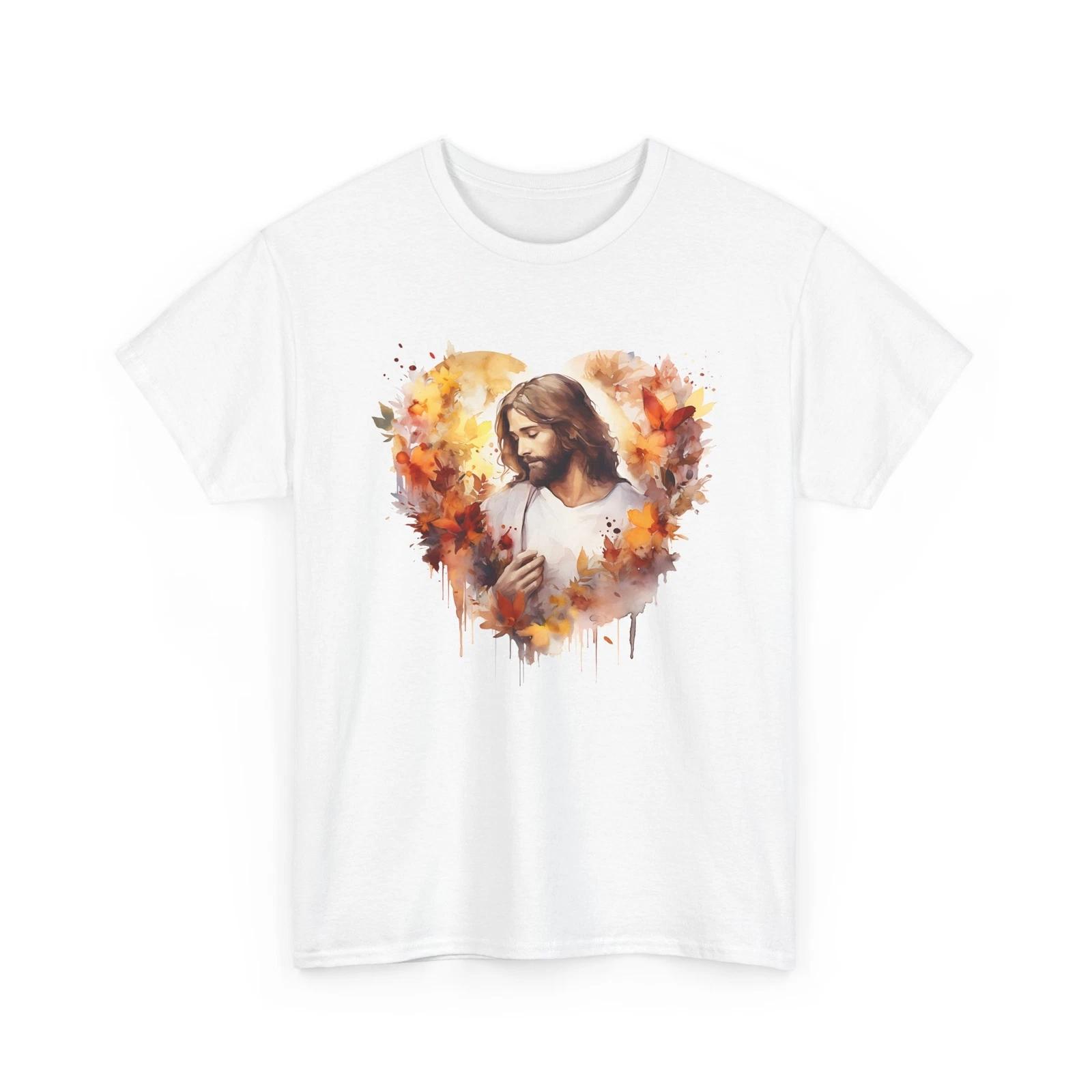 Fall Aesthetic Shirt | Autumn Leaves Pumpkin Shirt | Fall For Jesus Christ Shirt 3XL