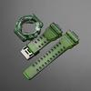 För Casio G-Shock GA-100/110/120 GD-100/110/120 GAX-100 GLS-100 Silikonarmband Boettsats Transparent Sportklocka Armband