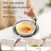 Stainless Steel Anti-Scalding Bowl & Plate Gripper Tongs