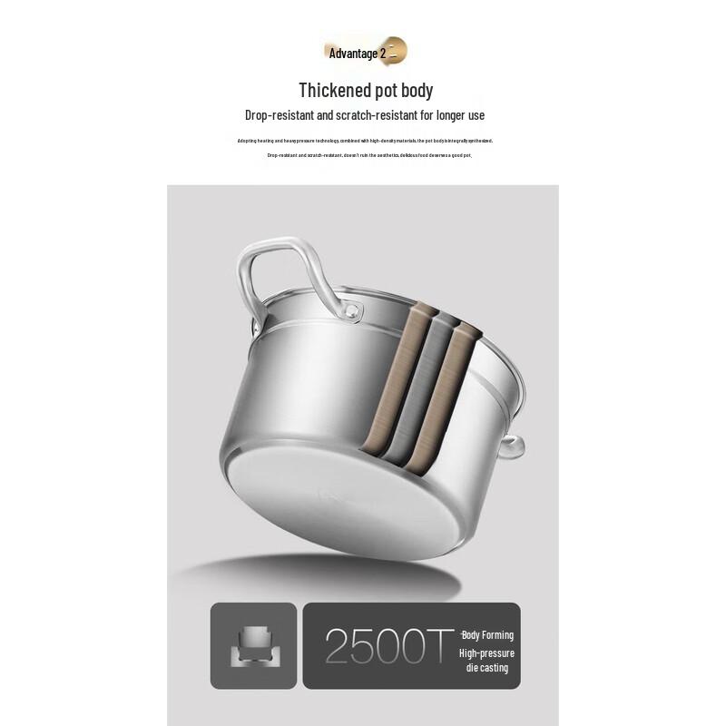 KOBACH New European Style 304 Stainless Steel Soup Pot