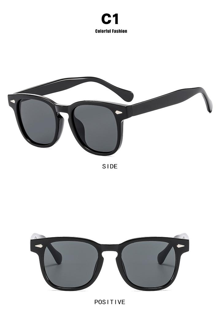 Vintage Retro Style Men Women Sun Glasses Fashion Rivets Decoration Women's Sunglasses High Quality Female Glasses