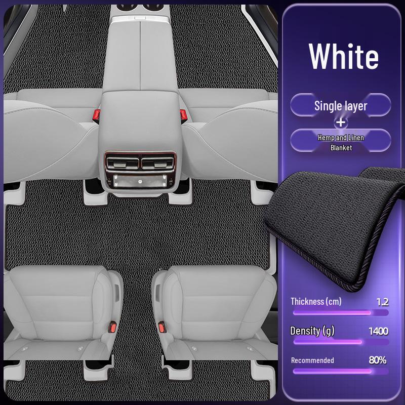 Eco-Friendly Double-Layer Floor Mats for L9 Vehicles - Waterproof & Dustproof Design