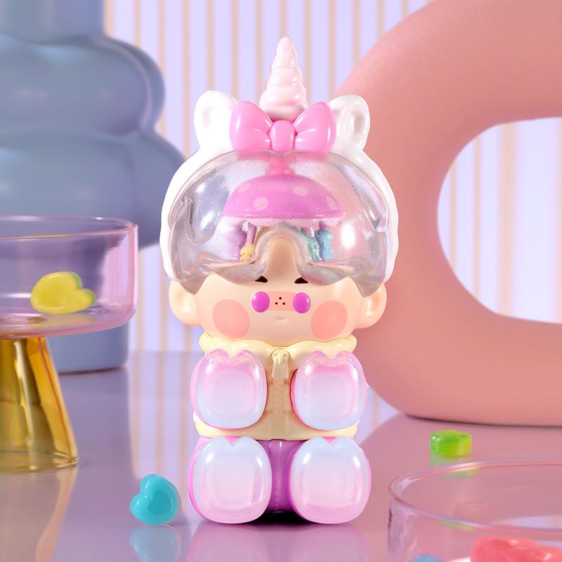 New POP MART PINO JELLY Amusement Park Ring Trendy Figures 16.6cm PPMT-2406-0039