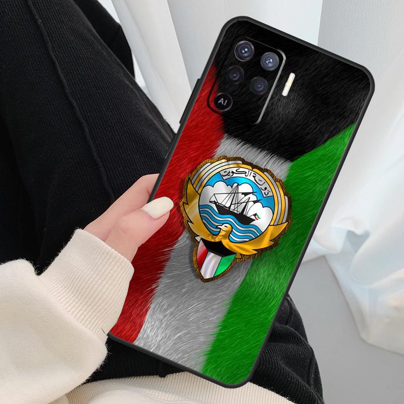 

Kuwait Flag Case For Oppo A54 A74 A94 A18 A57 A17 A77 A38 A58 A78 A98 A80 A60 A40 A96 A76 A16 A15 A5 Pro OPPO A54 5G