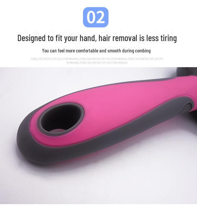 Spot Pet Supplies Stainless Steel Self-Cleaning Comb for Cats and Dogs