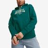 Puma Buchstabenstickerei Lässiger Hoodie Amerikanisches Langarm-Sweatshirt Damen-Sweatshirt Grün 625306-43