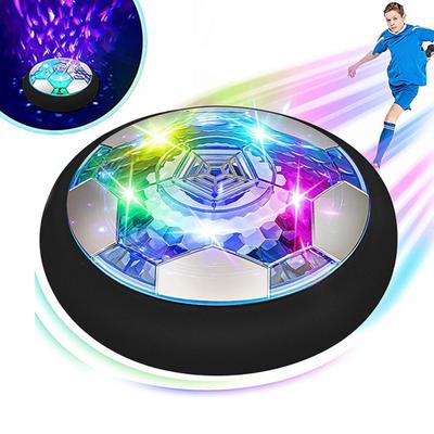 Kick Hover Soccer Ball LED Leuchtend Indoor Fußball für Kinder Weiche Schaumstoff-Stoßfänger Gleitet auf Luft Schwebender Fußball Set Leuchtet im Dunkeln Geschenk für Jungen