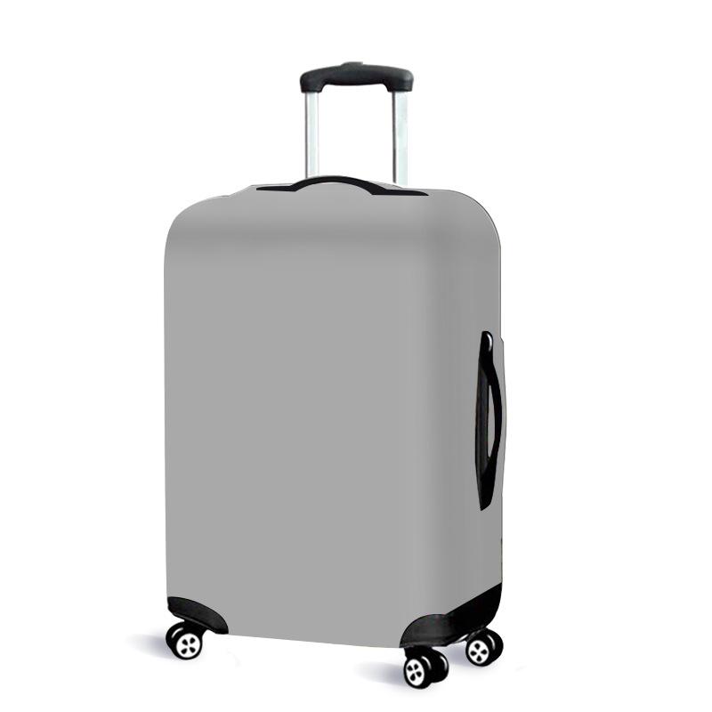 

Міцний однотонний еластичний чохол для багажу: Потовщений, Зносостійкий, Пилозахищений для Валіз 18-21 inches (S)