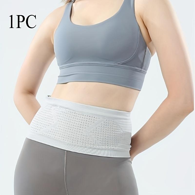 Seamless Elastic Waist Pack for Running,Gym,Portable Belly Control Belt with Textured Breathable Design,Lightweight Workout