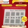 Amaohui Xiu Multi-functional Solder Paste Stencil with 45° Offset Holes (0.3/0.35/0.4/0.5 Mesh)