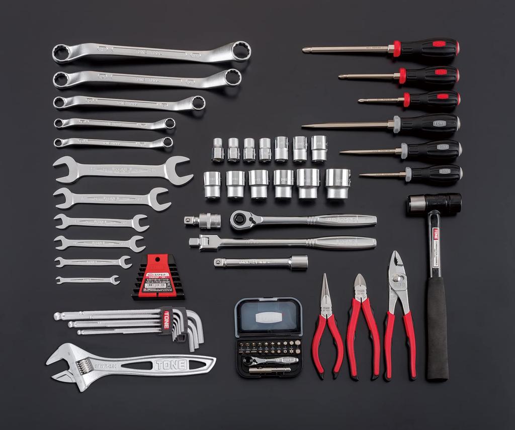 TONE Tool Set TSST430 Drive Angle Red Contents 72 Points 12.7mm (1/2")