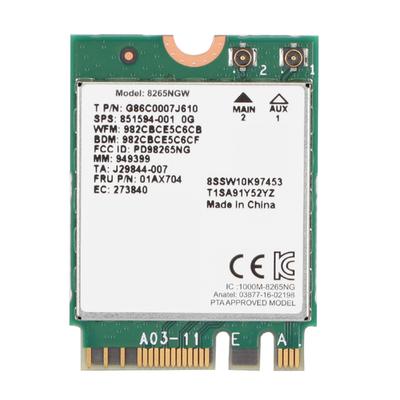 Bluetooth 4.2 For Intel 8265 867M 802.11AC 2.4G5G Wireless Network Card For Lenovo