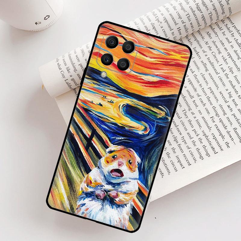 Hamster Art Case For Samsung Galaxy M12 M56 M06 M32 M52 M35 M55 M15 M11 M13 M14 M16 M36 M31 M53 M34 M54