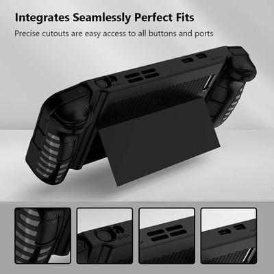 Ultra Thin TPU Soft Case For Lenovo Legion Go Case Handle Game Console Protective Cover with Kickstand For Legion Go Accessories